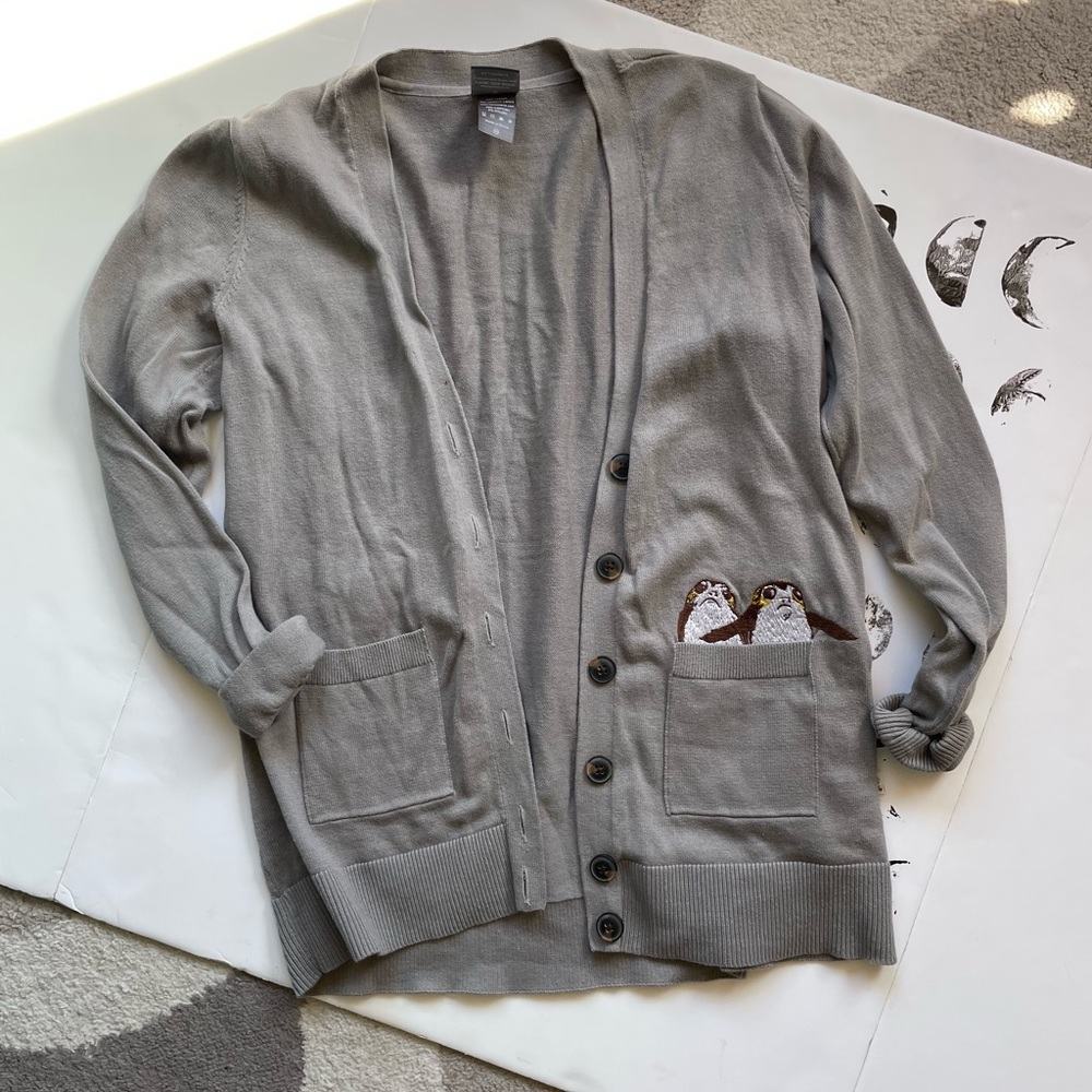 Size XS Her Universe Porg Cardigan The Last Jedi Star Wars